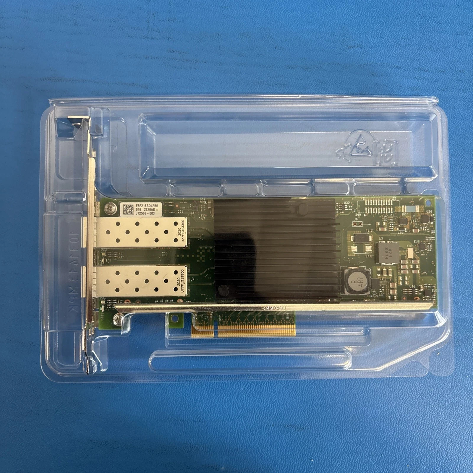 Dell Y5M7N Intel X710-DA2 2Port 10Gb CNA PCIe NIC Ethernet CARD 540-BBIX Dell Y5M7N Intel X710-DA2 2Port 10Gb CNA PCIe NIC Ethernet CARD 540-BBIX