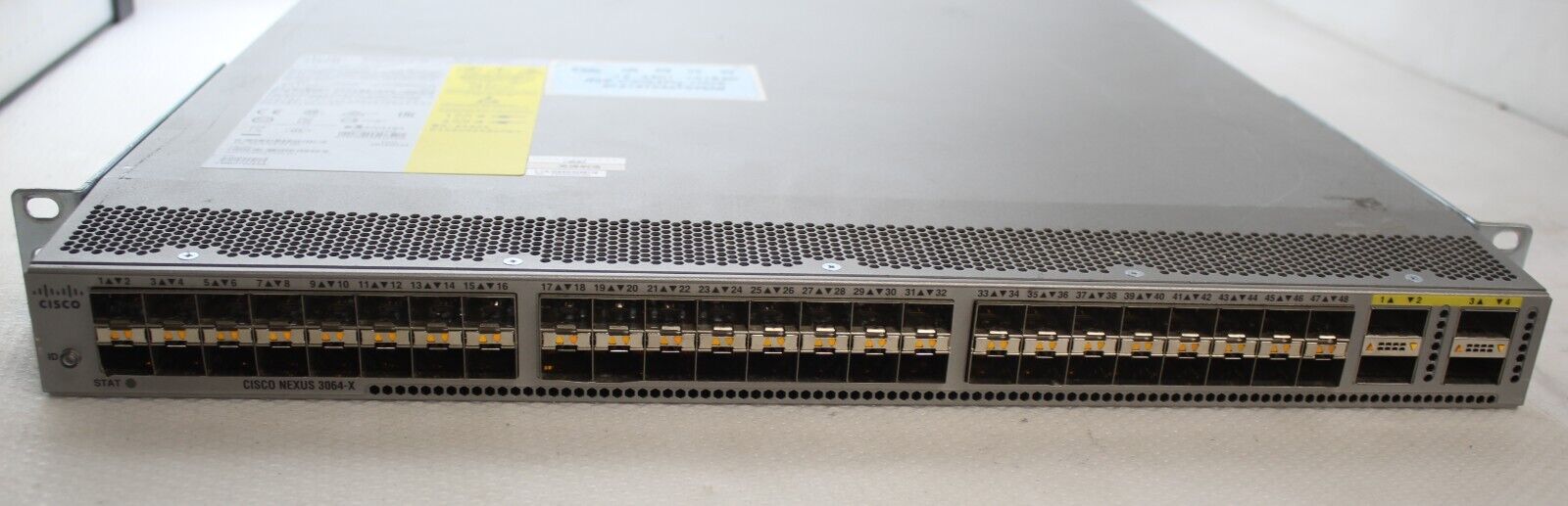 Cisco Nexus N3K-C3064PQ-10GX 68-4363-03 48x 10G SFP+ 4x40G QSFP+ Switch tested