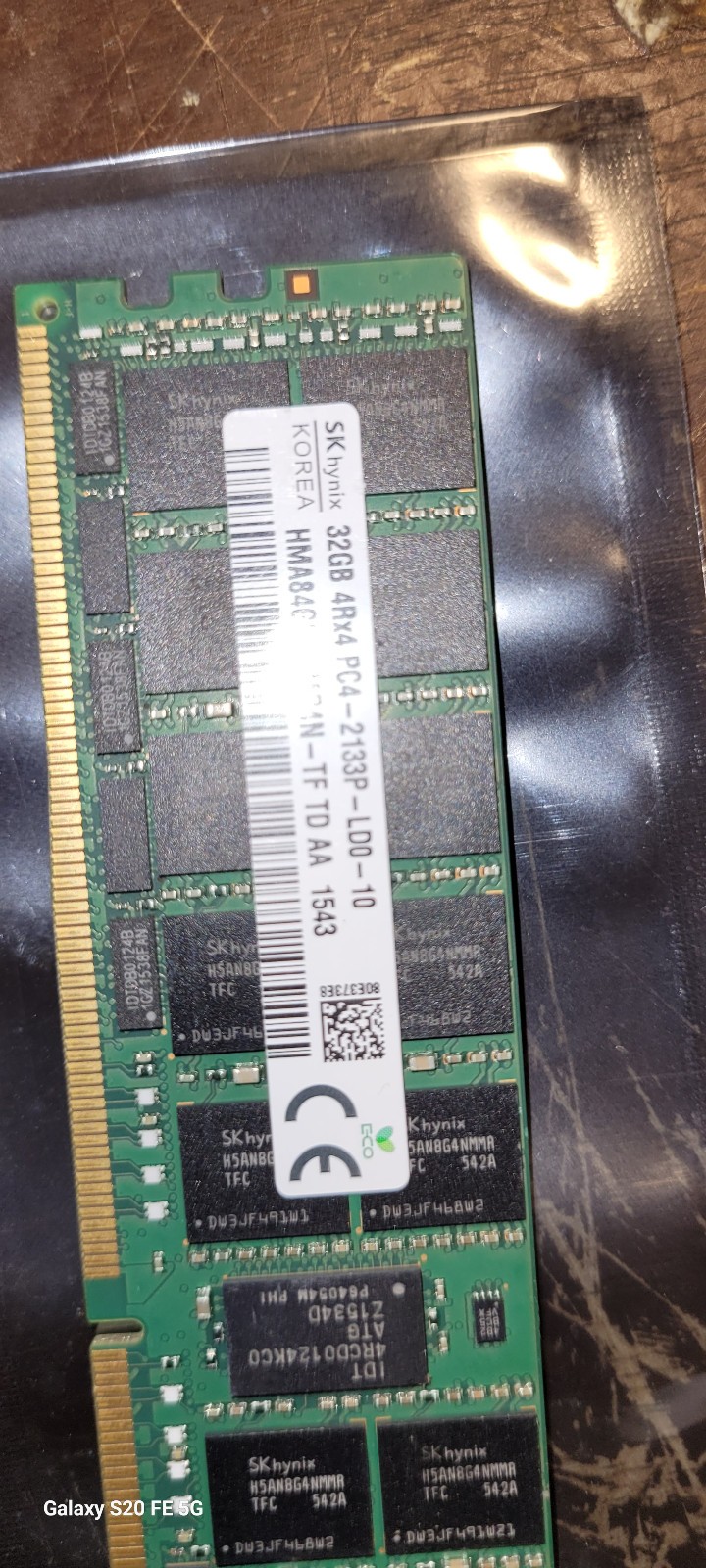 SK Hynix 32GB 4Rx4 PC4-2133P-LD0-10 HMA84GL7MMR4N-TF TD DDR4 Server Memory RAM SK Hynix 32GB 4Rx4 PC4-2133P-LD0-10 HMA84GL7MMR4N-TF TD DDR4 Server Memory RAM