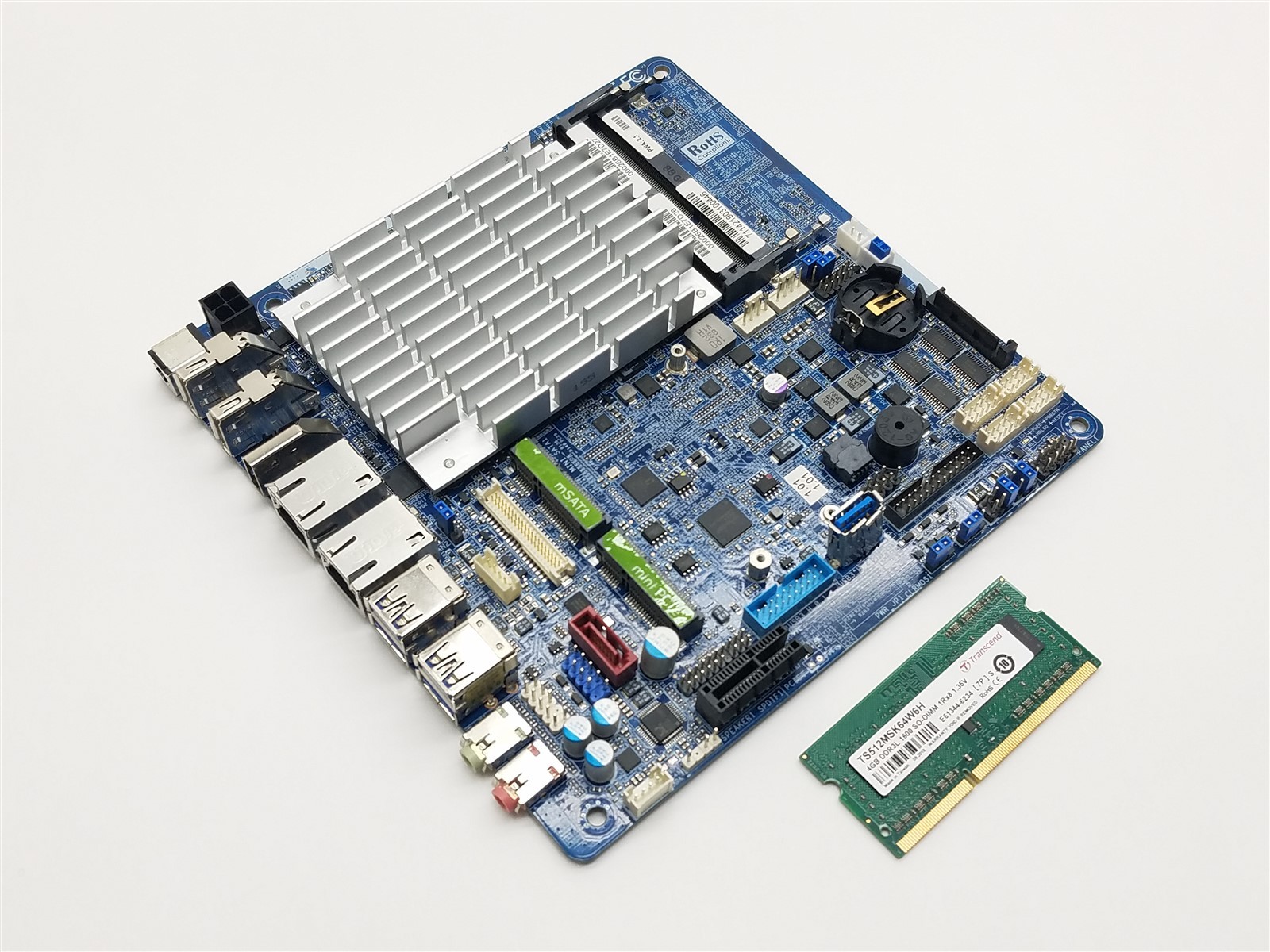 Transcend 71140-001 REV 2.0 Celeron N3160 1.60GHz 4GB Main Board ITX Motherboard Transcend 71140-001 REV 2.0 Celeron N3160 1.60GHz 4GB Main Board ITX Motherboard