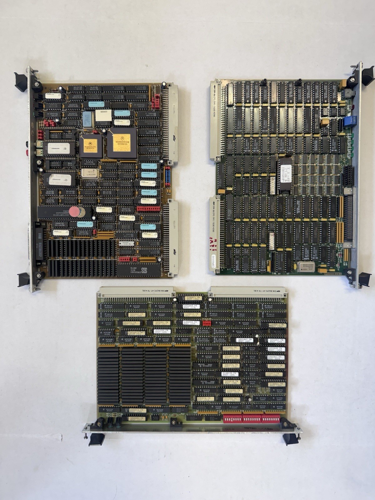 Lot of Motorola MVME Boards. 133A-20 , 224A-4 And Memory Module. Vintage Lot of Motorola MVME Boards. 133A-20 , 224A-4 And Memory Module. Vintage