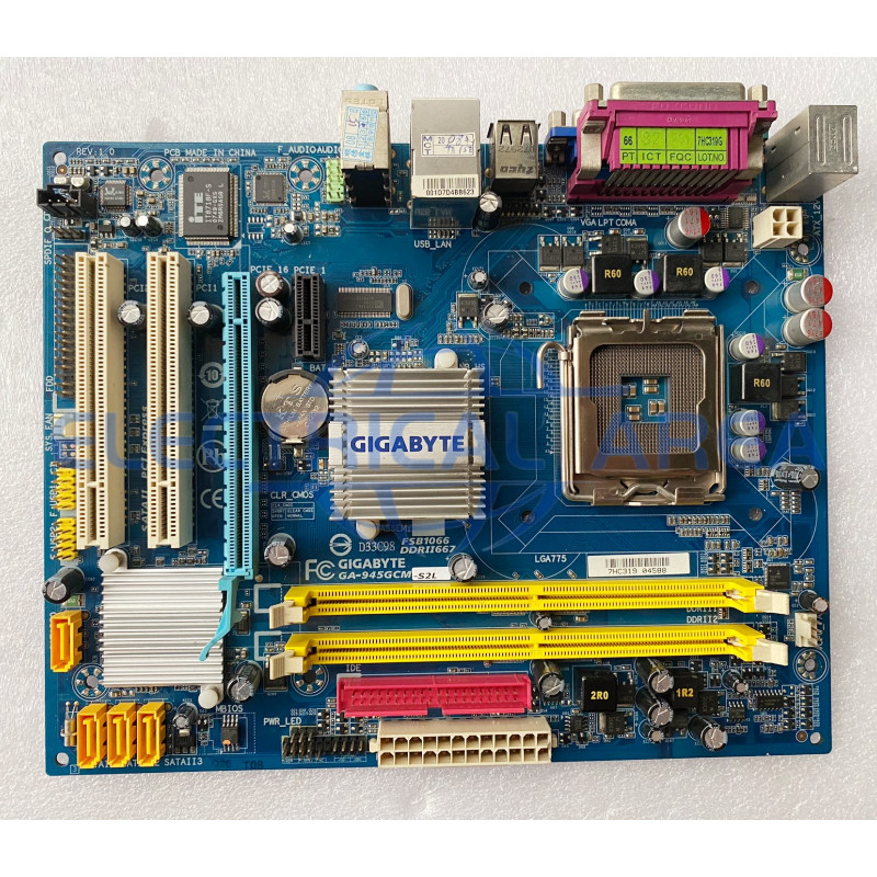 1PC Used GIGABYTE GA-945GCM-S2L motherboard Fast delivery 1PC Used GIGABYTE GA-945GCM-S2L motherboard Fast delivery
