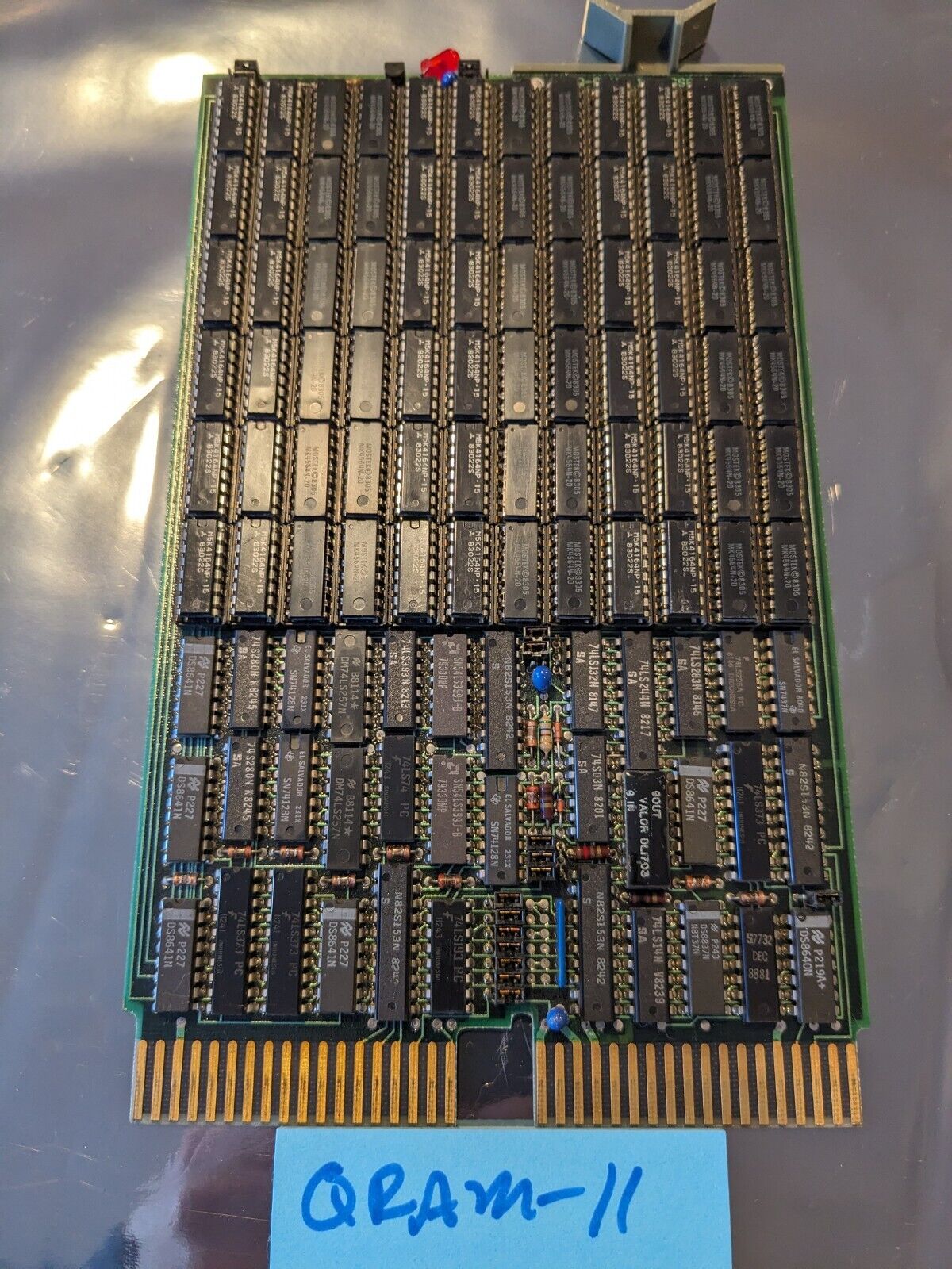 Vintage   DEC / DIGITAL CLEARPOINT INC COMPUTER BOARD QRAM-11  QBUS  Memory PQ