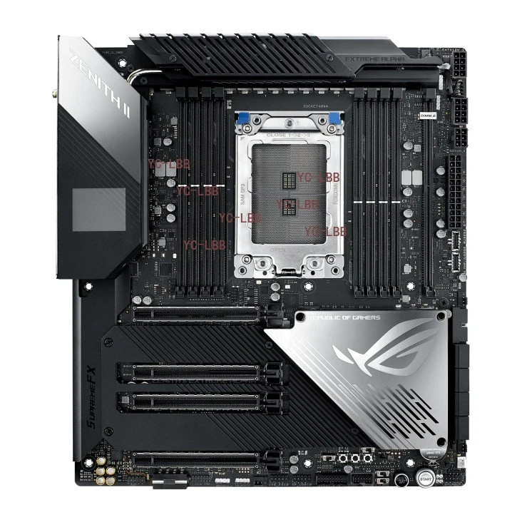 For ASUS ROG ZENITH II EXTREME ALPHA motherboard sTRX4 DDR4 256G E-ATX Tested ok For ASUS ROG ZENITH II EXTREME ALPHA motherboard sTRX4 DDR4 256G E-ATX Tested ok
