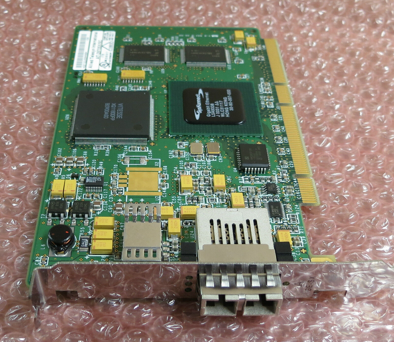Allied Telesyn AT-2970SX/SC Dual Port Network Gigabit Ethernet PCI-X Adapter