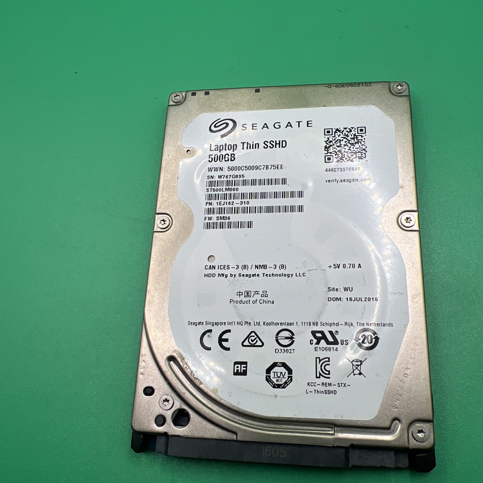Seagate Hard Drive Toshiba HGST Western Digital 500GB 2.5 Seagate Hard Drive Toshiba HGST Western Digital 500GB 2.5