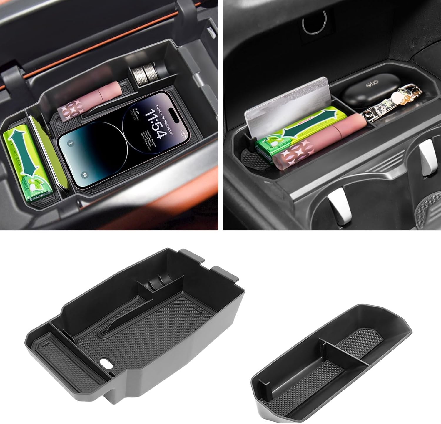 2PCS Center Console Organizer for - Mazda CX-50 Accessories Center Console 2PCS Center Console Organizer for - Mazda CX-50 Accessories Center Console