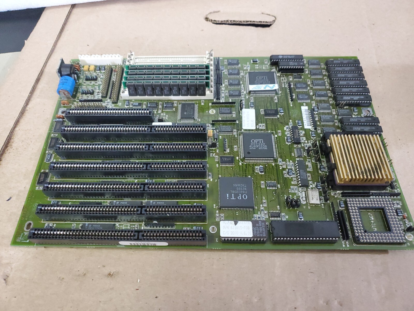For parts only untested vintage northgate computer system motherboard MSi 486 For parts only untested vintage northgate computer system motherboard MSi 486