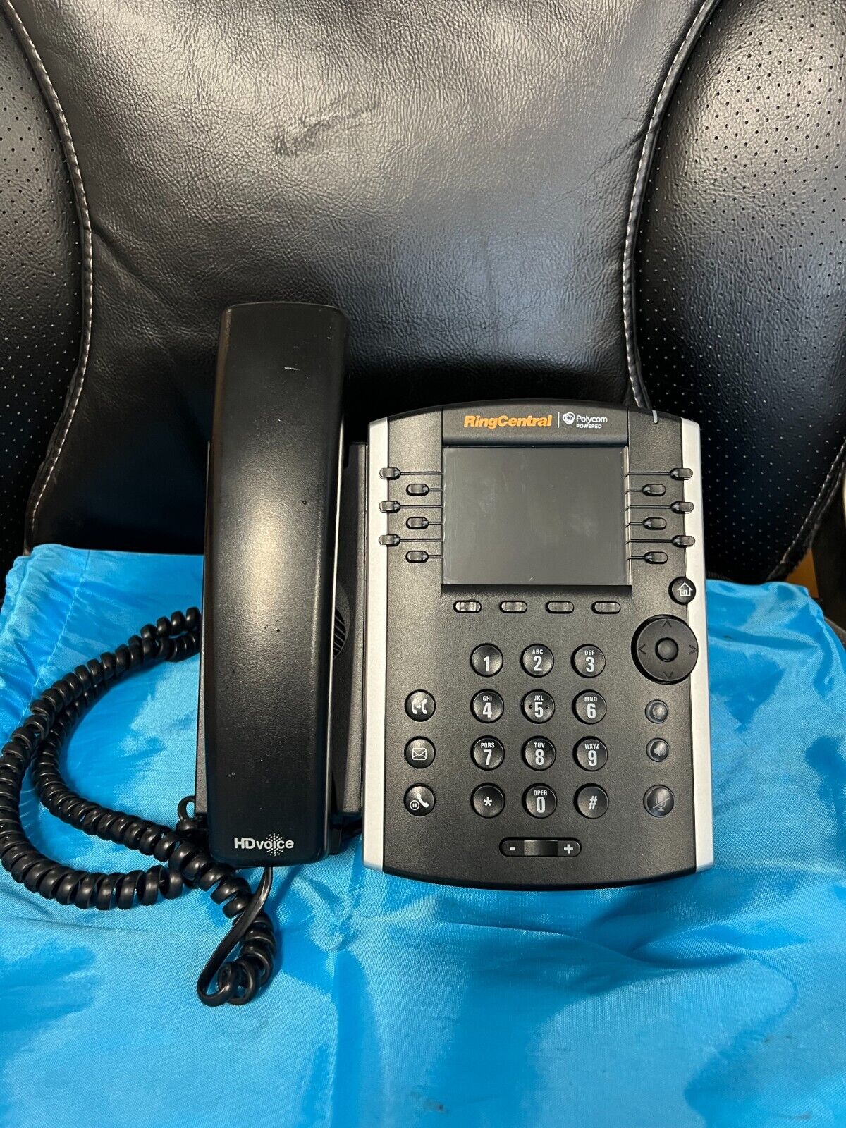 Polycom VVX 411 12-Lines Desktop VoIP Phone (2200-48450-025) - USED