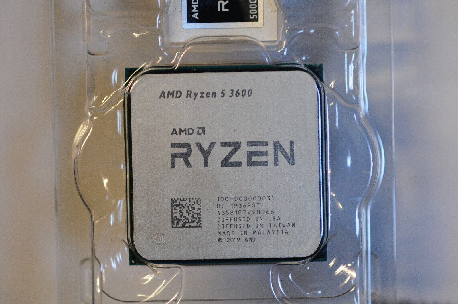 AMD Ryzen 5 3600 Processor 6 Core 12 thread AM4 CPU good condition working
