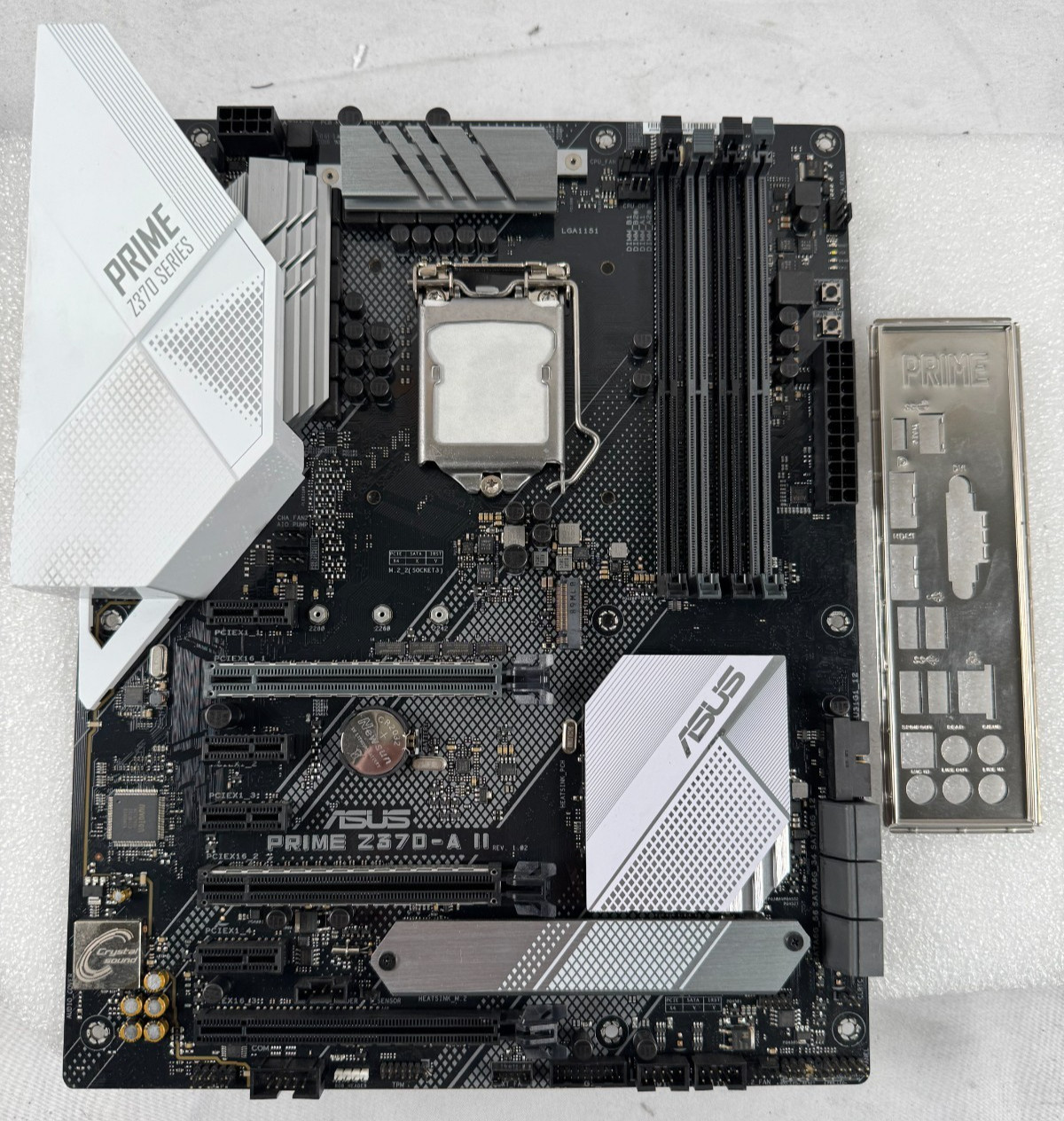ASUS PRIME Z370-A II LGA 1151 Intel Z370 DDR4 DIMM USB3.1 DVI ATX RGB ASUS PRIME Z370-A II LGA 1151 Intel Z370 DDR4 DIMM USB3.1 DVI ATX RGB