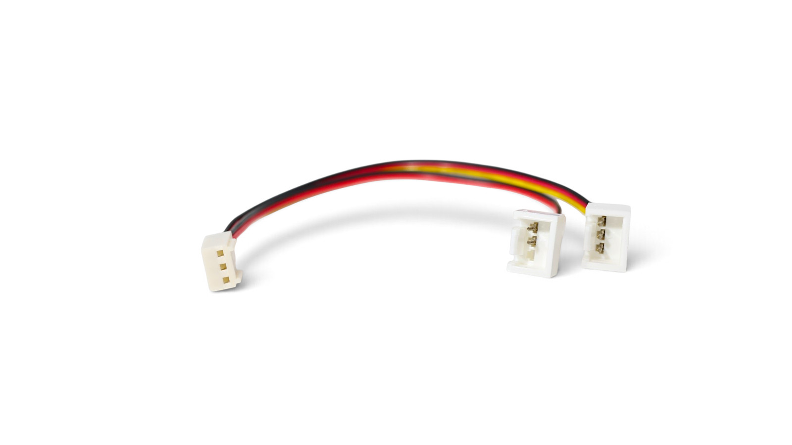 6in 3 Pin Fan to Y Splitter Cooling Fan Connector Adapter for Computer - Multi 6in 3 Pin Fan to Y Splitter Cooling Fan Connector Adapter for Computer - Multi