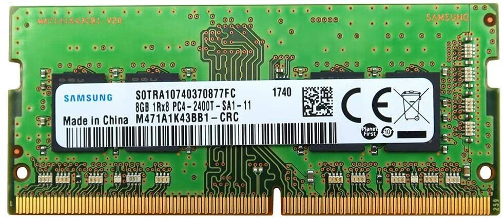 Samsung M471A1K43BB1-CRC 8GB DDR4 PC4-2400T SO-DIMM Laptop Memory RAM