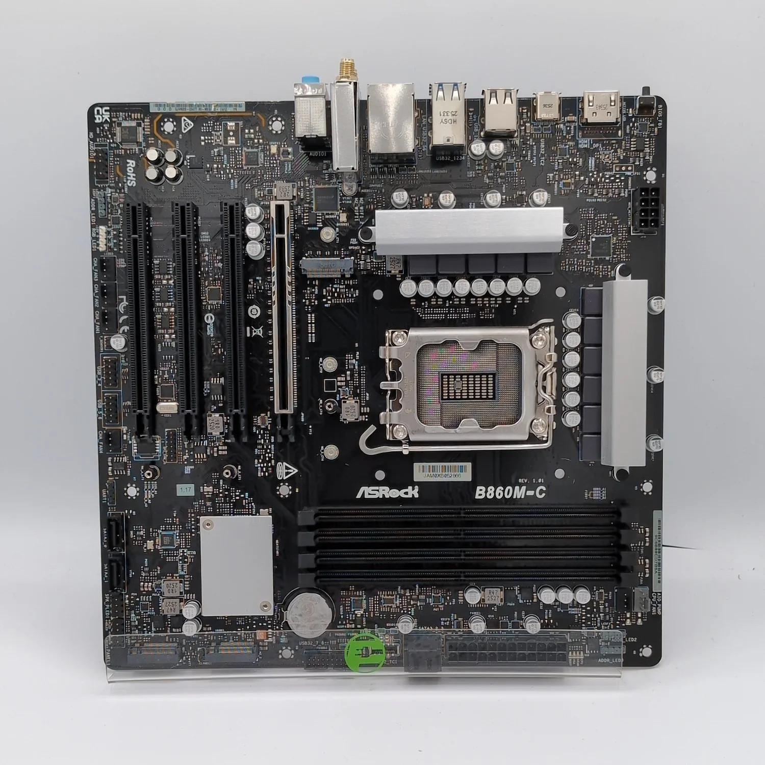AsRock B860M-C LGA 1851 microATX Intel DDR5 Motherboard AsRock B860M-C LGA 1851 microATX Intel DDR5 Motherboard