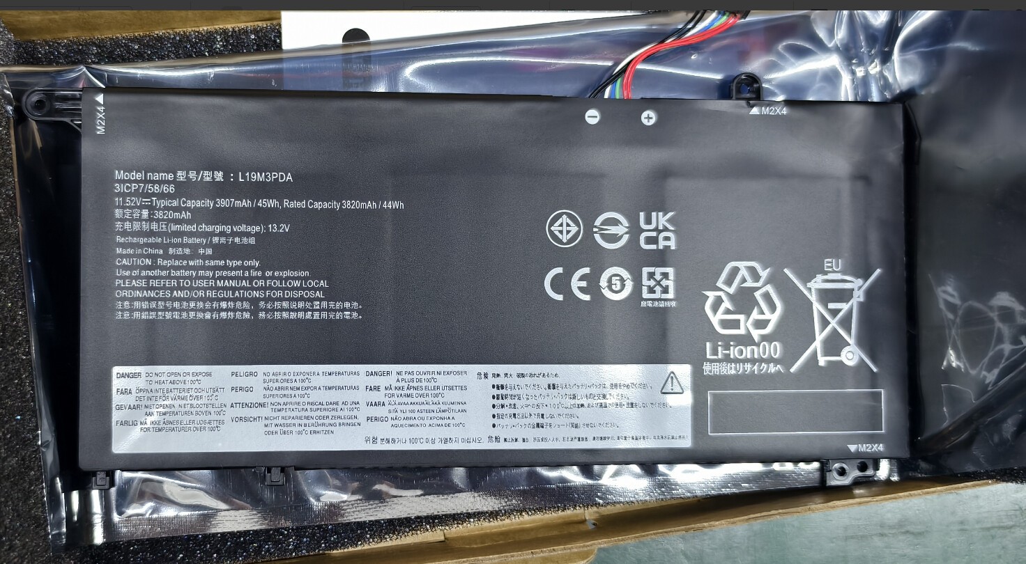 L19C3PDA Laptop Battery L19M3PDA For Lenovo ThinkBook 14 G2 ITL ARE G3 ACL 15 G4 L19C3PDA Laptop Battery L19M3PDA For Lenovo ThinkBook 14 G2 ITL ARE G3 ACL 15 G4