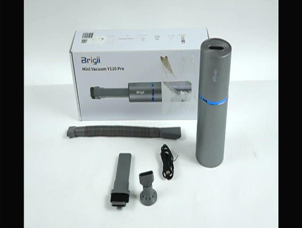 Brigii Mini Vacuum, Air Duster and Hand Pump 3 in 1, Small Cordless Handheld Vac