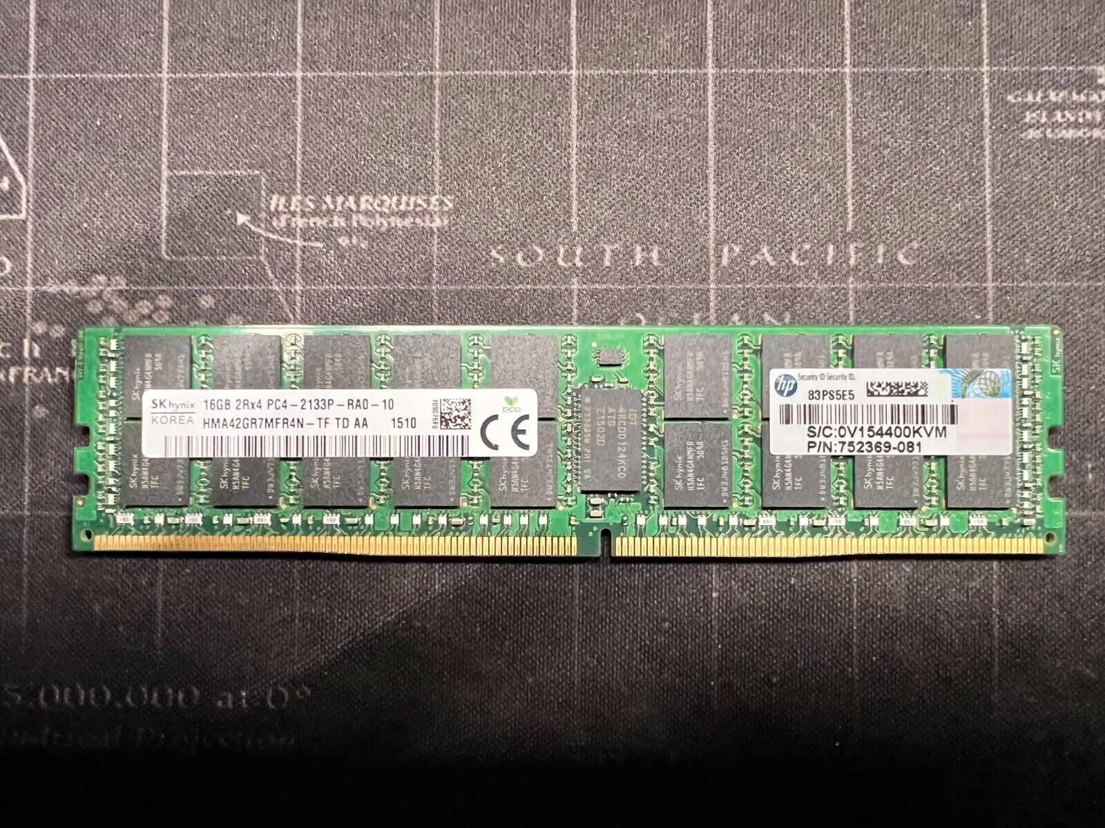 SK Hynix 16GB 2Rx4 DDR4 PC4-2133P ECC Memory (HMA42GR7MFR4N-TF)