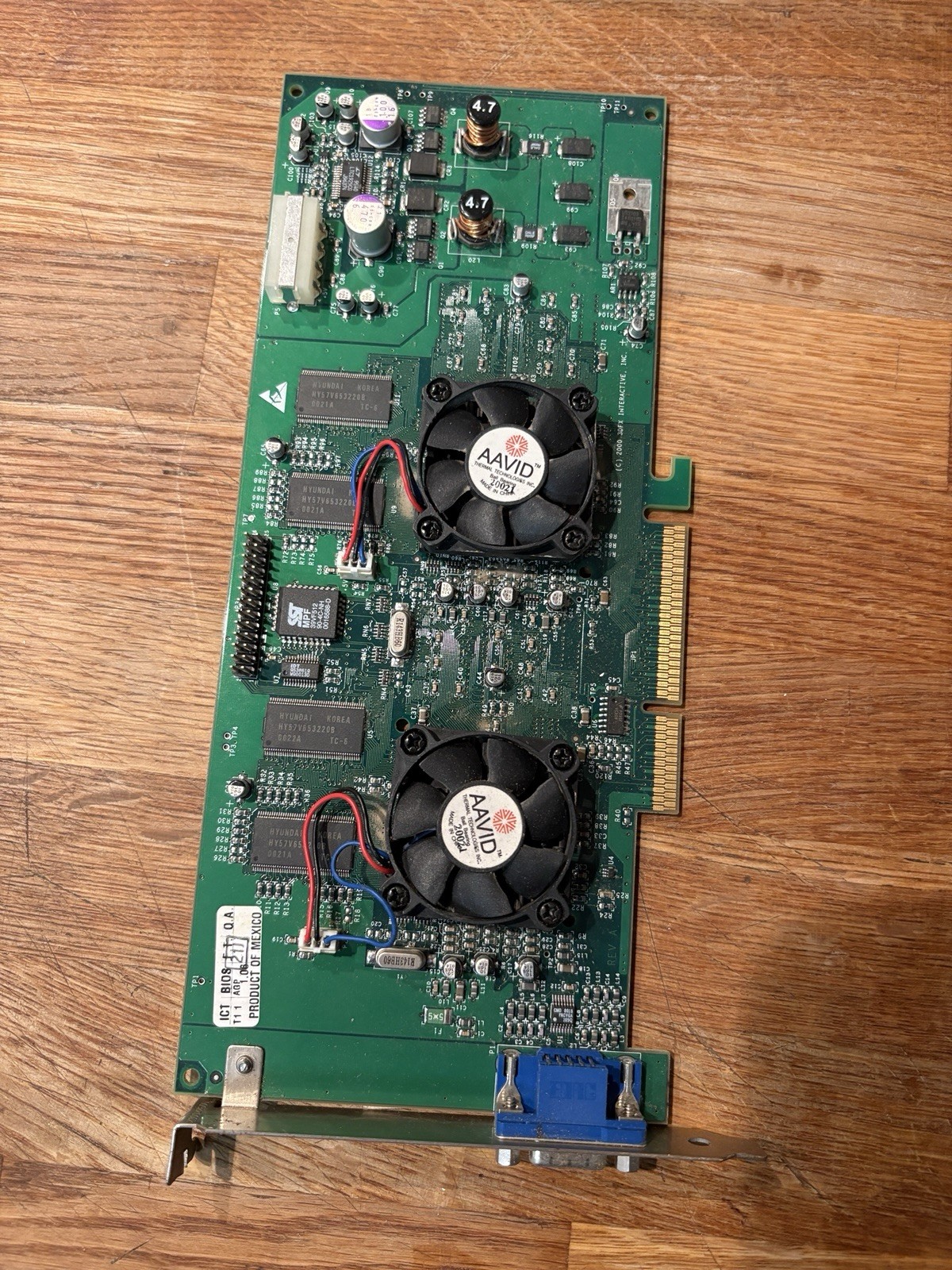 3dfx Voodoo5 5500 AGP 64MB Vintage Graphics Card Dual GPU VGA Untested 3dfx Voodoo5 5500 AGP 64MB Vintage Graphics Card Dual GPU VGA Untested