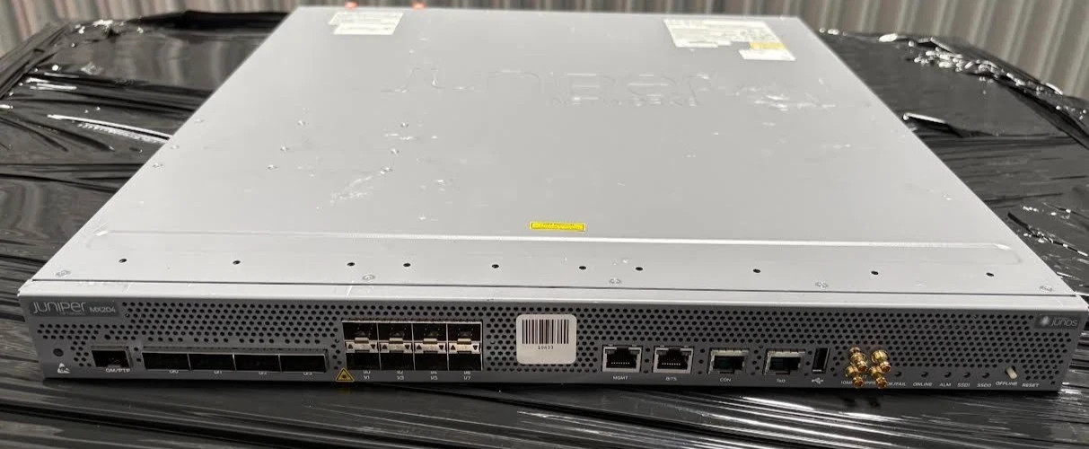 Juniper MX204 +JUNOS and Dual Power Supply Juniper MX204 +JUNOS and Dual Power Supply