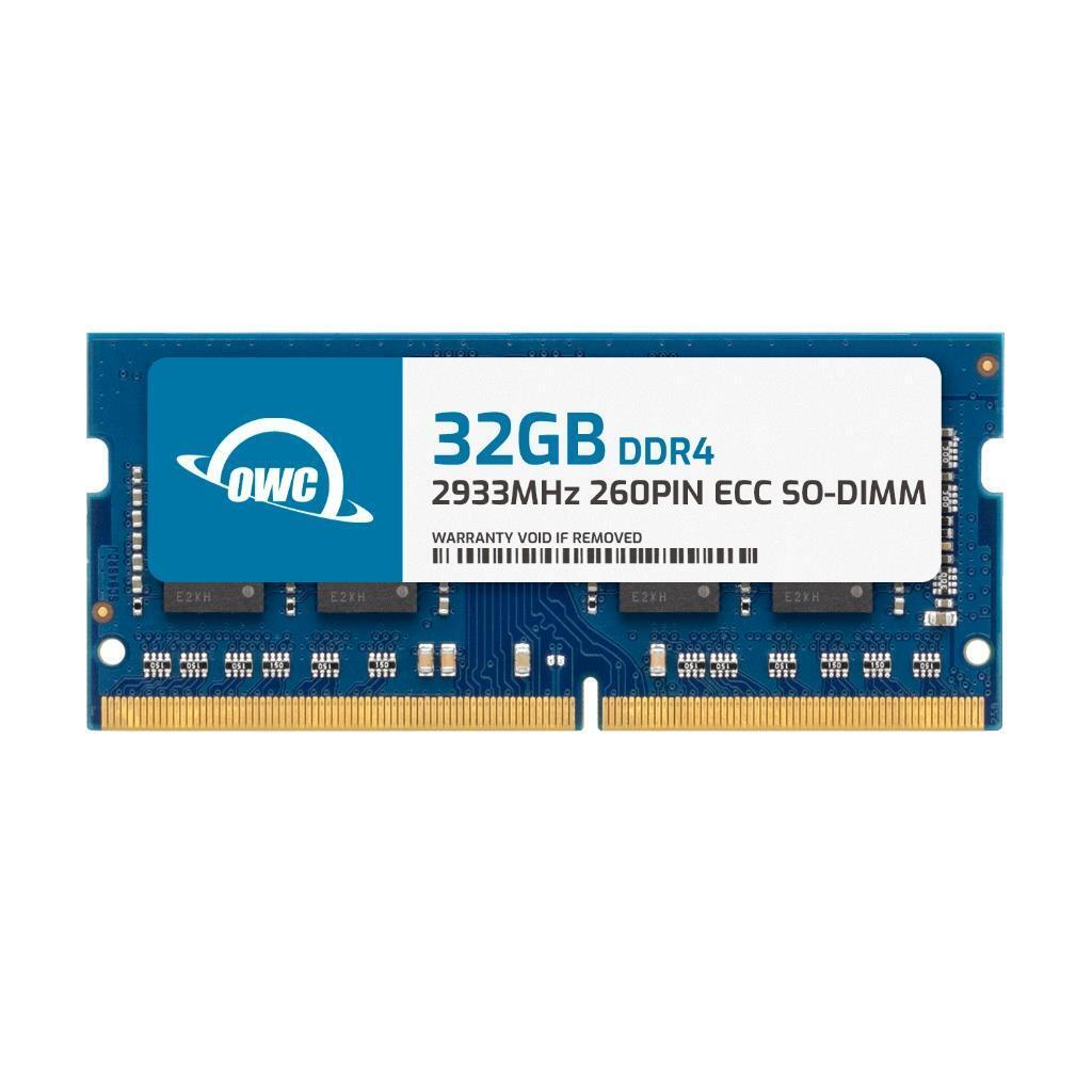 OWC 32GB DDR4 2933MHz 2Rx8 ECC 260-pin SODIMM Memory RAM