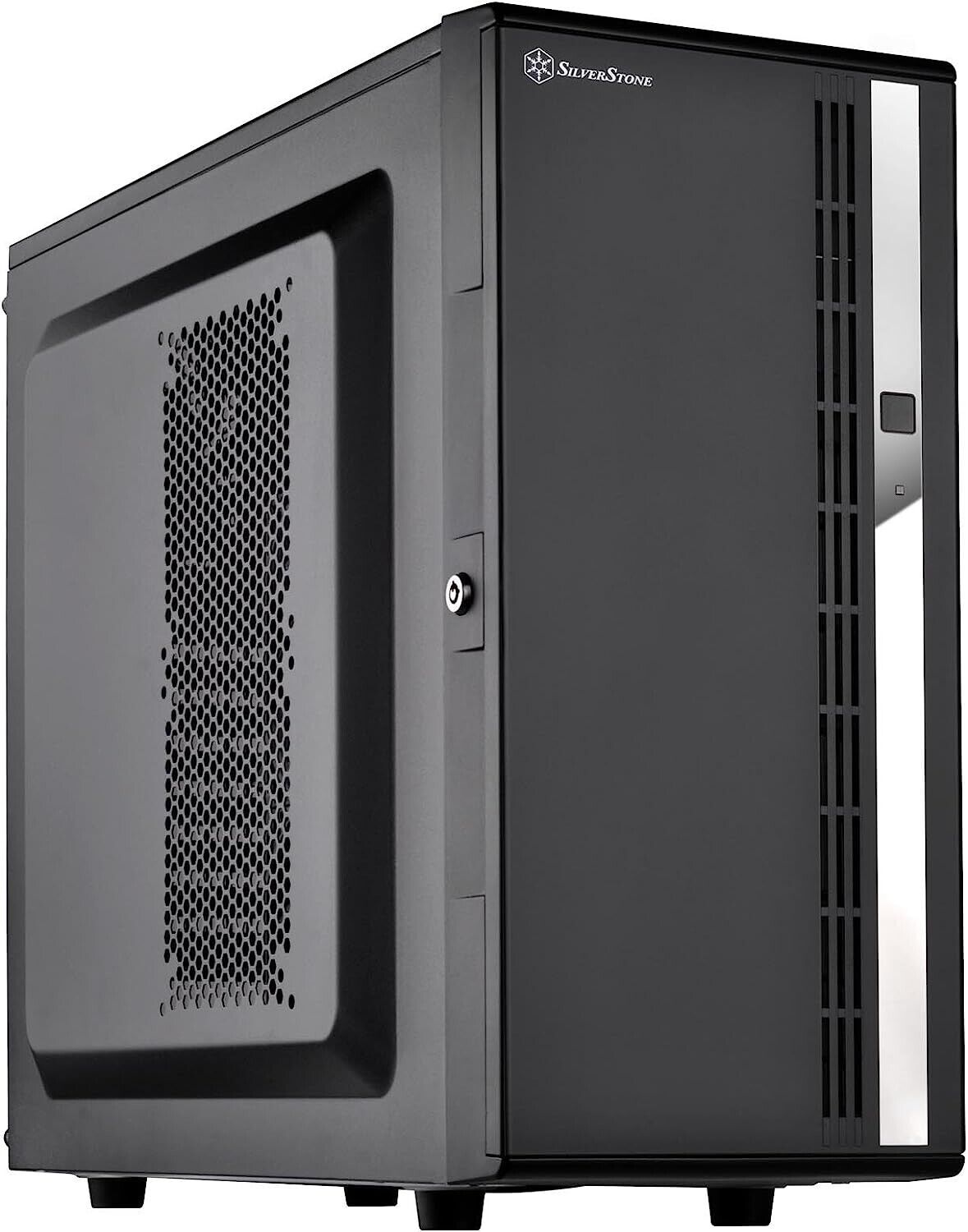 SilverStone Technology CS380 8-Bay Compact ATX Tower case, CS380B-X V2.0, Black