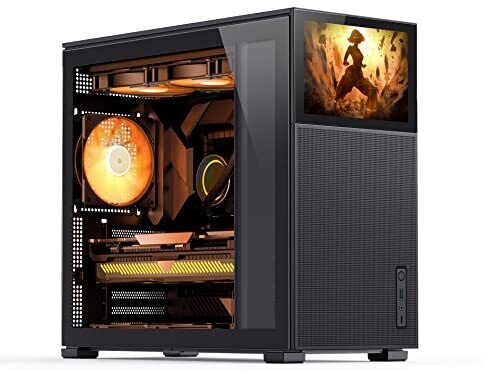 JONSBO D41 MESH SC Black ATX Computer Case with Screen ATX Mainboard/Support ...