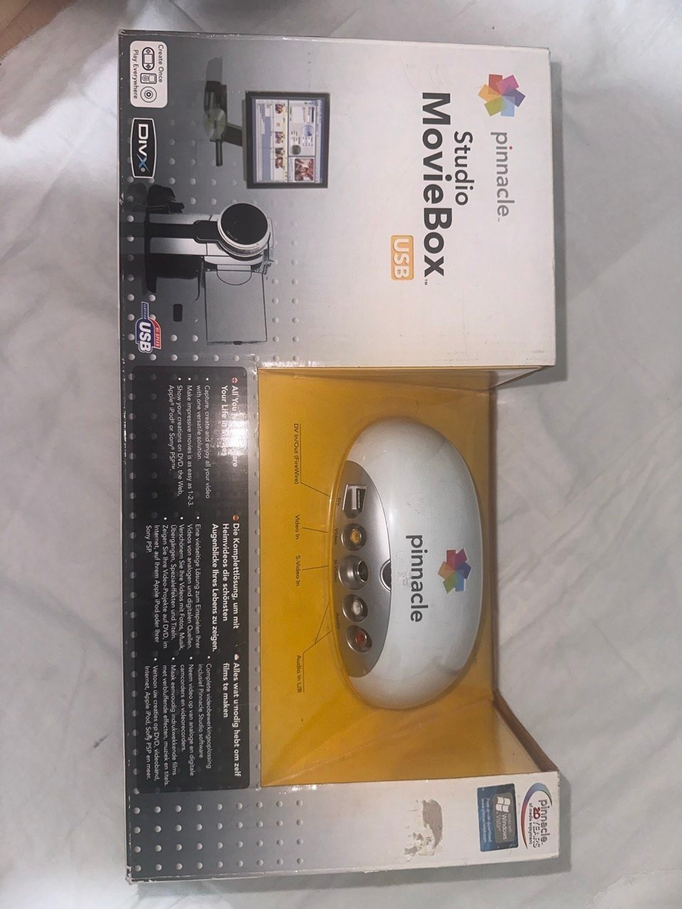 pinnacle studio movie box USB pinnacle studio movie box USB