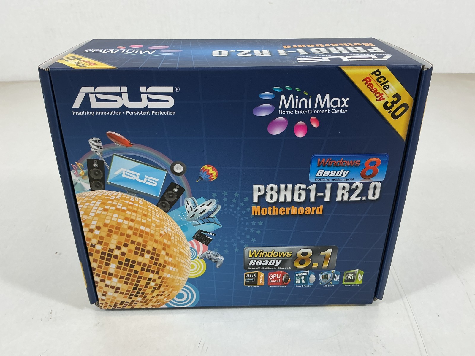 ASUS P8H61-I R2.0 Mini-ITX LGA 1155 DDR3 - P8H61-I R2.0 ASUS P8H61-I R2.0 Mini-ITX LGA 1155 DDR3 - P8H61-I R2.0