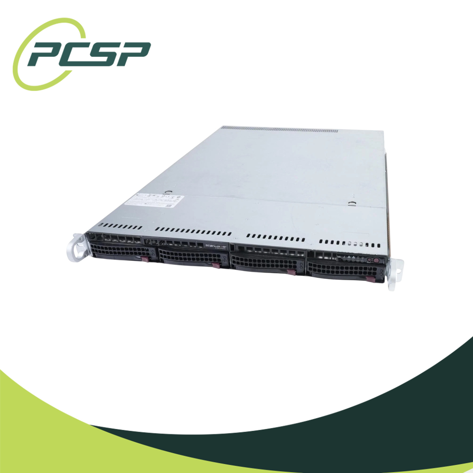 Supermicro CSE-815-5 4B LFF Xeon E3-1220v5 16GB DDR4 1x 9361-8i 4x 1TB SATA HDD