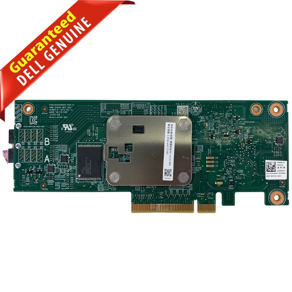 New Geniune Dell H330 12gb PCI-Express 3.0 Raid SAS Controller JXW07