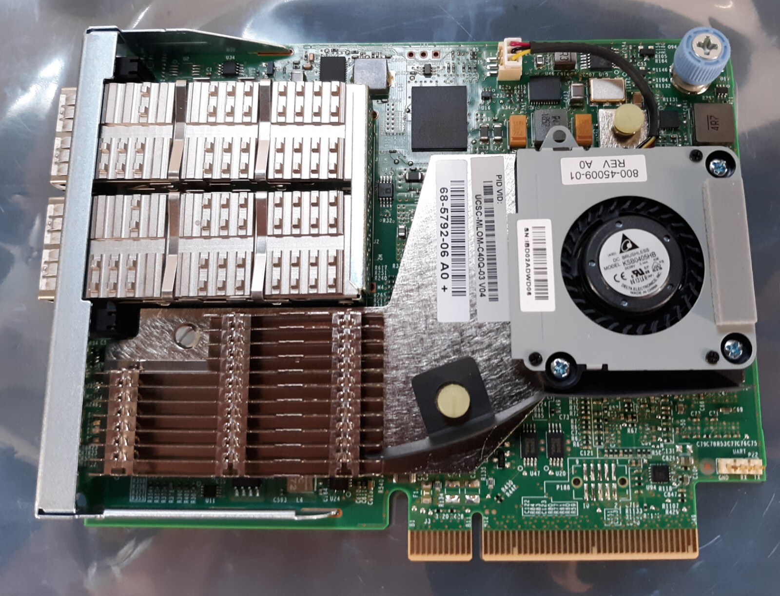 Cisco UCSC-MLOM-C40Q-03 V04 Dual Port Virtual Interface Card NEW *OUT OF BOX* Cisco UCSC-MLOM-C40Q-03 V04 Dual Port Virtual Interface Card NEW *OUT OF BOX*