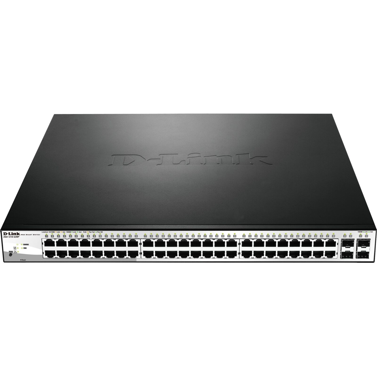 D-Link-New-DGS-1210-52MP _ Ethernet Switch - 52 Ports - Manageable - 4