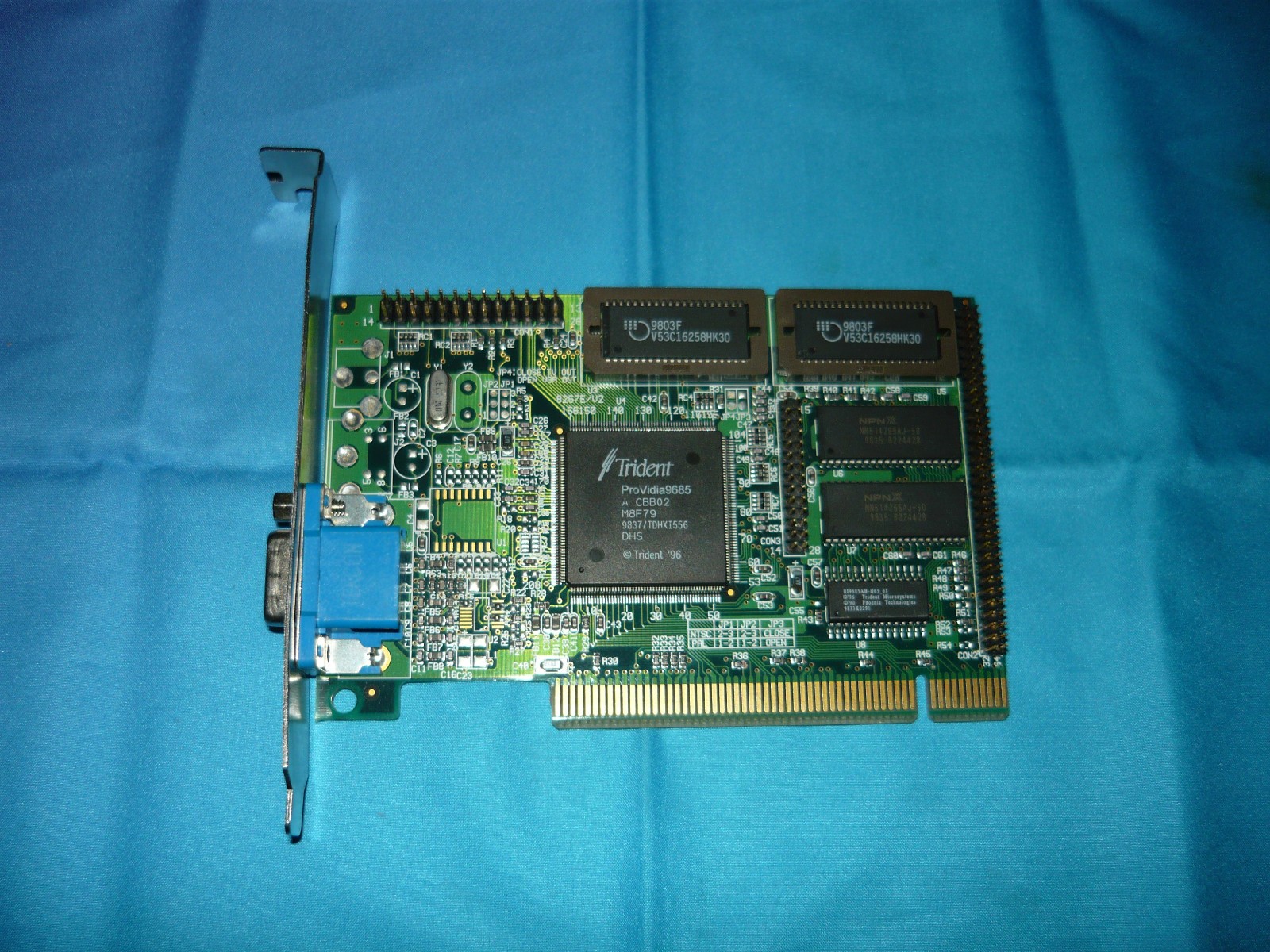 Vintage Jaton ProVidia 9685 2MB PCI Video Card Trident Used Vintage Jaton ProVidia 9685 2MB PCI Video Card Trident Used