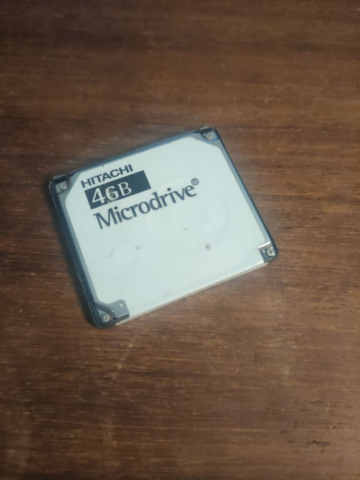 Vintage Microdrive Micro Drive Memory Hitachi 4GB HMS360404D5CF00 13G1766