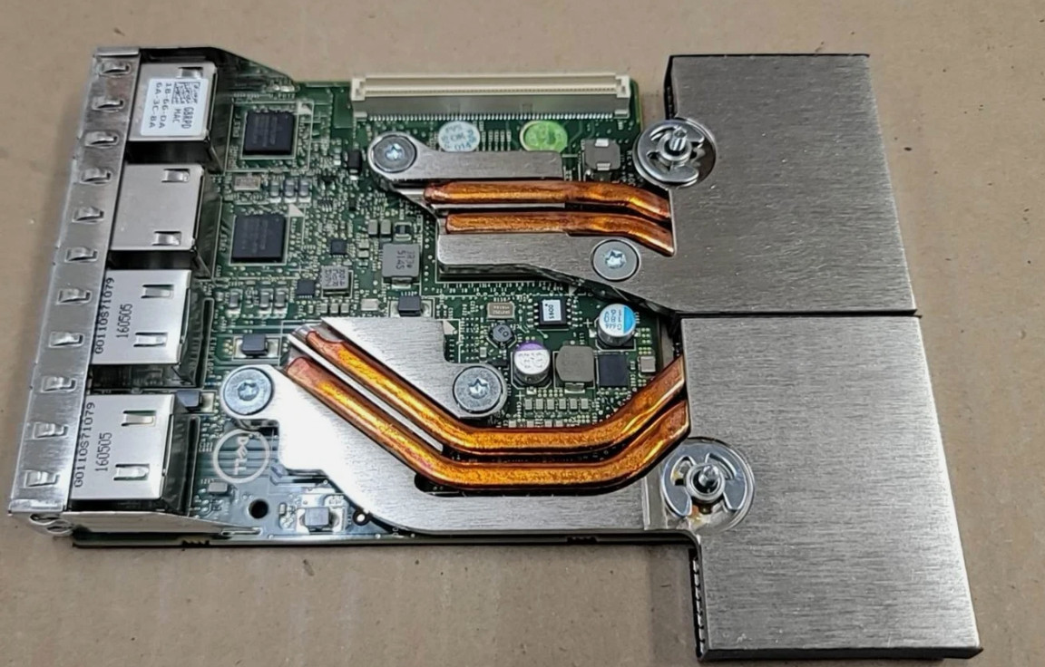 DELL G8RPD BROADCOM BCM57800-T 2X10GB/1GB BASE-T NETXTREME II DAUGHTER CARD DELL G8RPD BROADCOM BCM57800-T 2X10GB/1GB BASE-T NETXTREME II DAUGHTER CARD