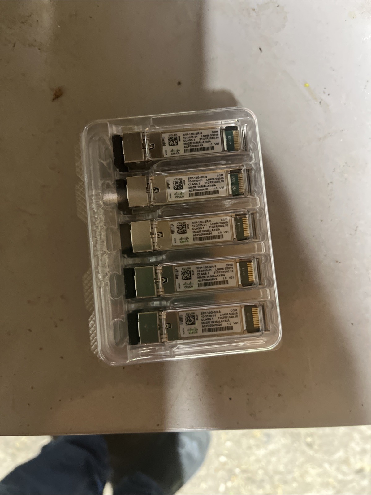 Cisco SFP-10G-SR-S Transceiver Module 10-3105-01 Cisco SFP-10G-SR-S Transceiver Module 10-3105-01