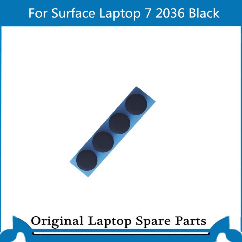 4pcs New For Surface Laptop 7 2023 Rubber feet Black 4pcs New For Surface Laptop 7 2023 Rubber feet Black
