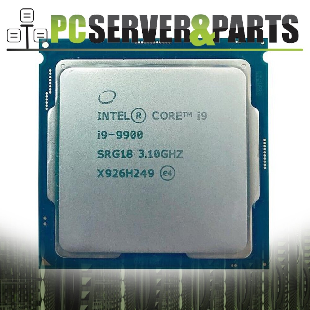 Intel Core i9-9900 SRG18 3.10GHz 16MB 8-Core LGA1151 CPU Processor Intel Core i9-9900 SRG18 3.10GHz 16MB 8-Core LGA1151 CPU Processor