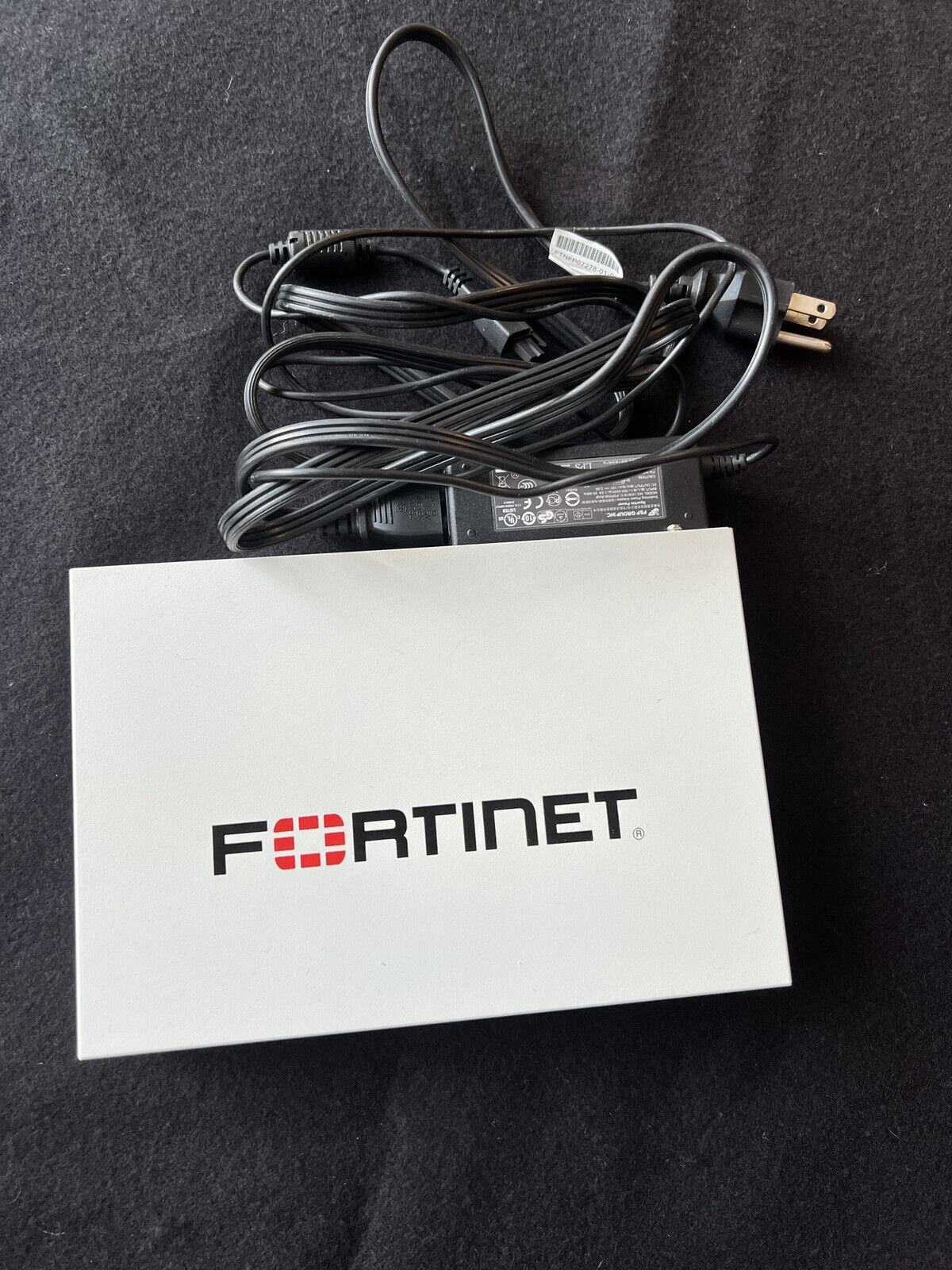 Fortinet FortiGate 60D FG-60D Network Security Firewall and Power Supply