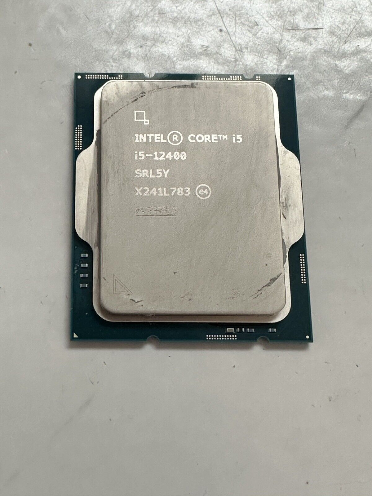 Intel Core i5-12400 LGA1700 2.5GHz 6 Core 12 Thread Desktop Processor Used