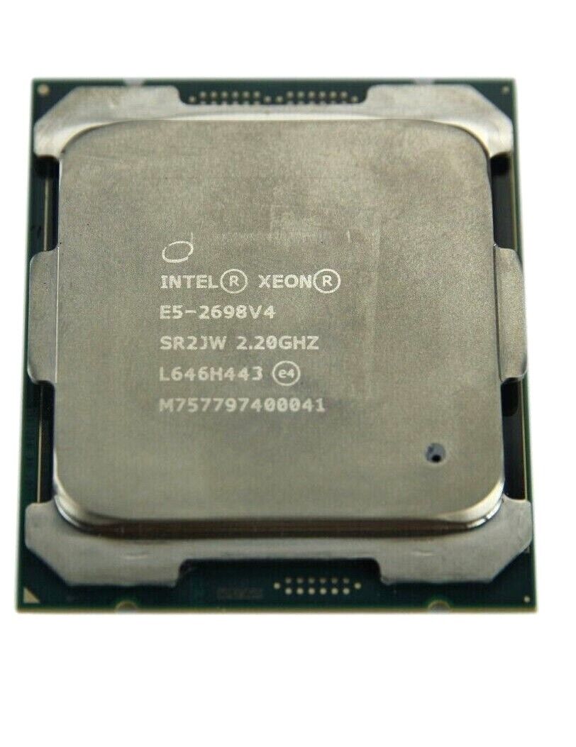 Intel Xeon E5-2698 v4 2.2GHz 50MB 20-Core 135W LGA2011-3 SR2JW