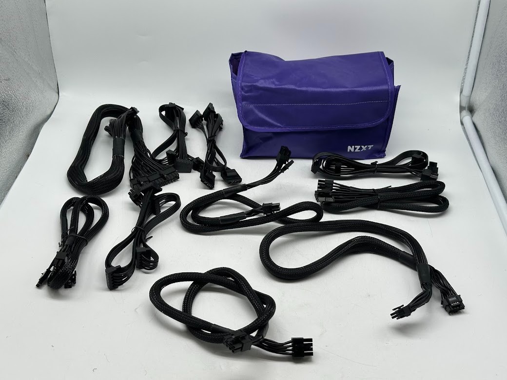 Set of cables for NZXT C1200 Gold ATX 3.1 Fully Modular Power Supply