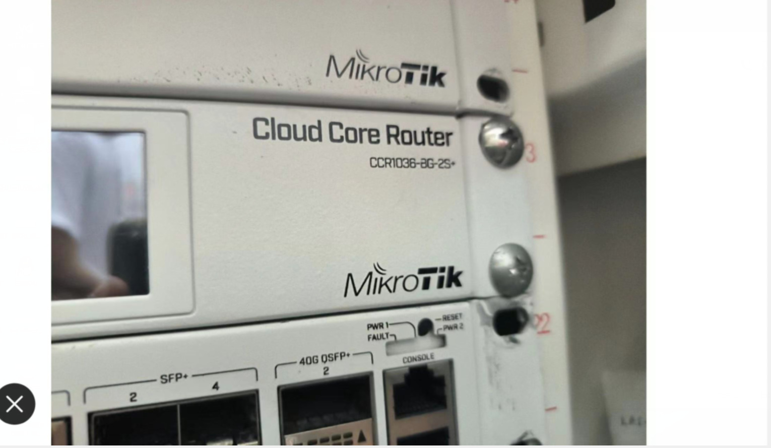 MikroTIK CCR1036-8G-2S+ Cloud Core Router Tested & Fast Shipping 