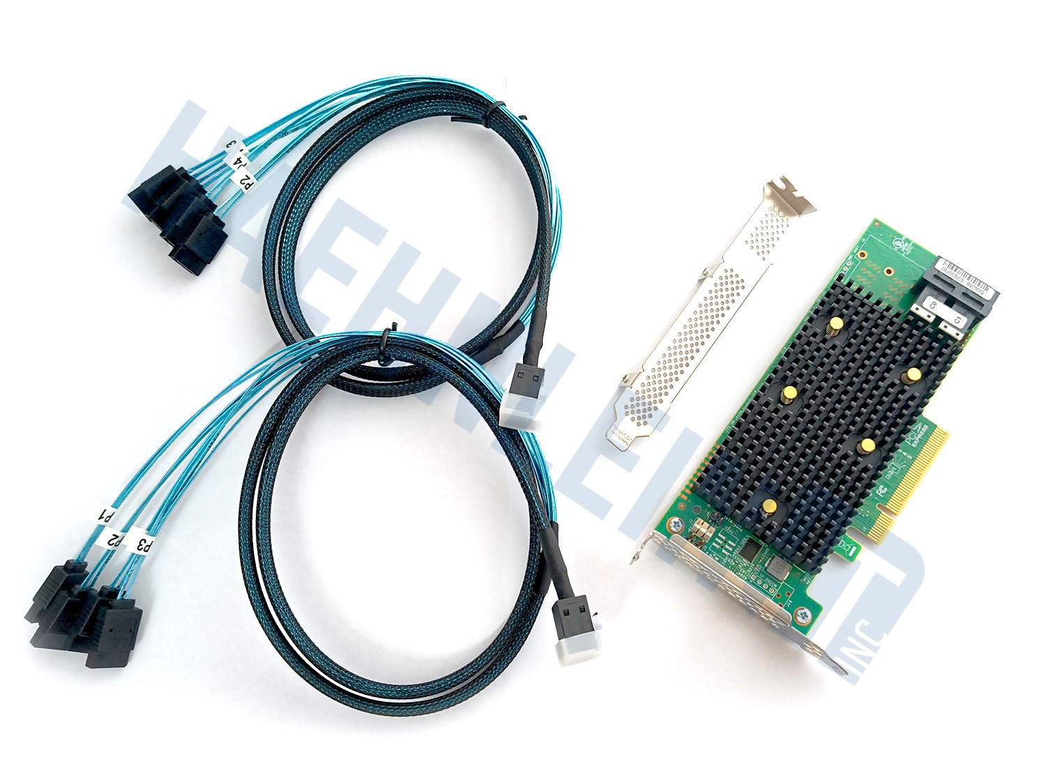 Avago LSI 9400-8i SATA SAS Host Bus Adapter HBA 12G P24 IT-Mode + 2 cables 1m Avago LSI 9400-8i SATA SAS Host Bus Adapter HBA 12G P24 IT-Mode + 2 cables 1m