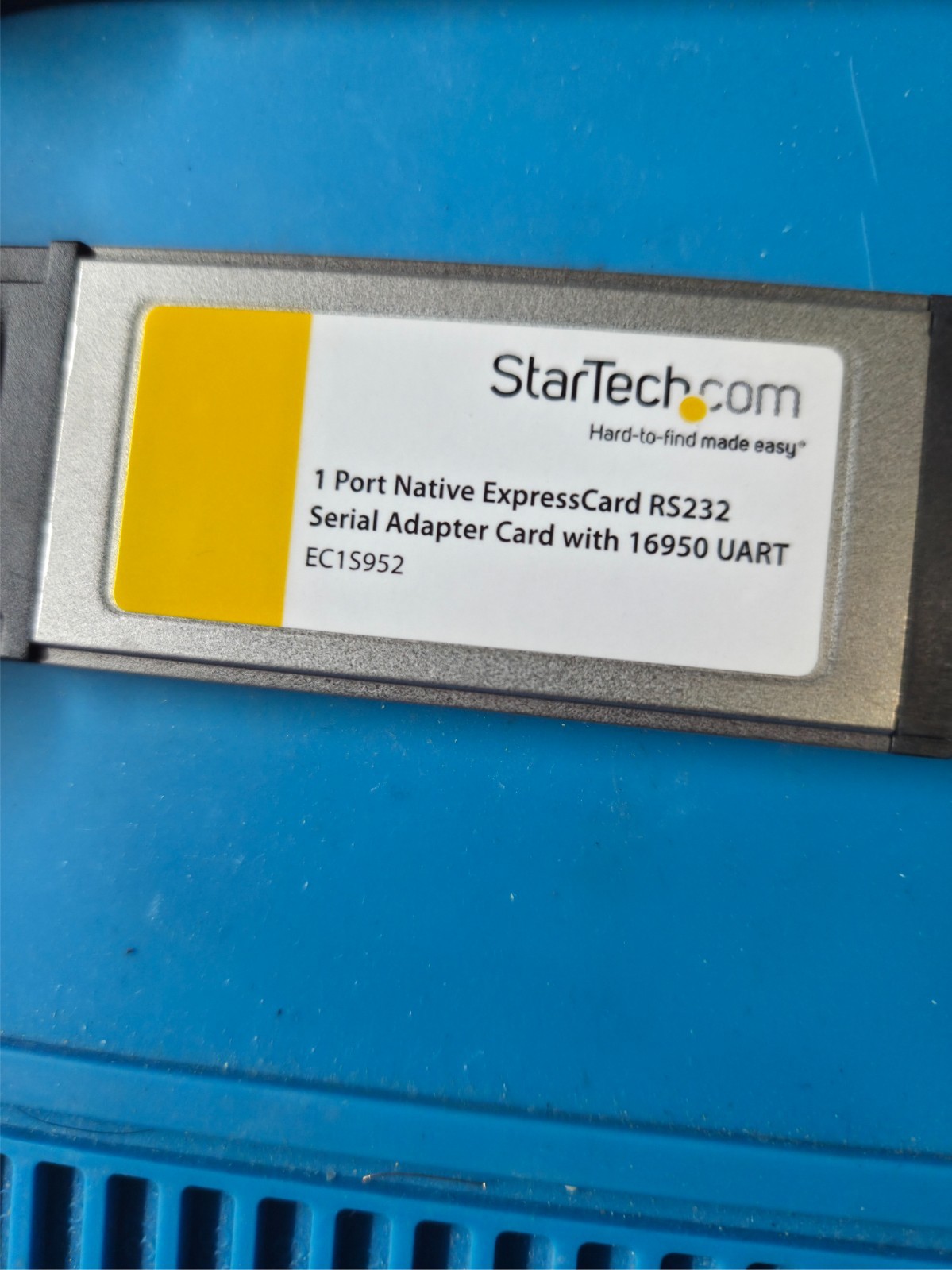 StarTech EC1S952 ExpressCard RS232 Serial Adapter 16950 UART NEW OPEN BOX