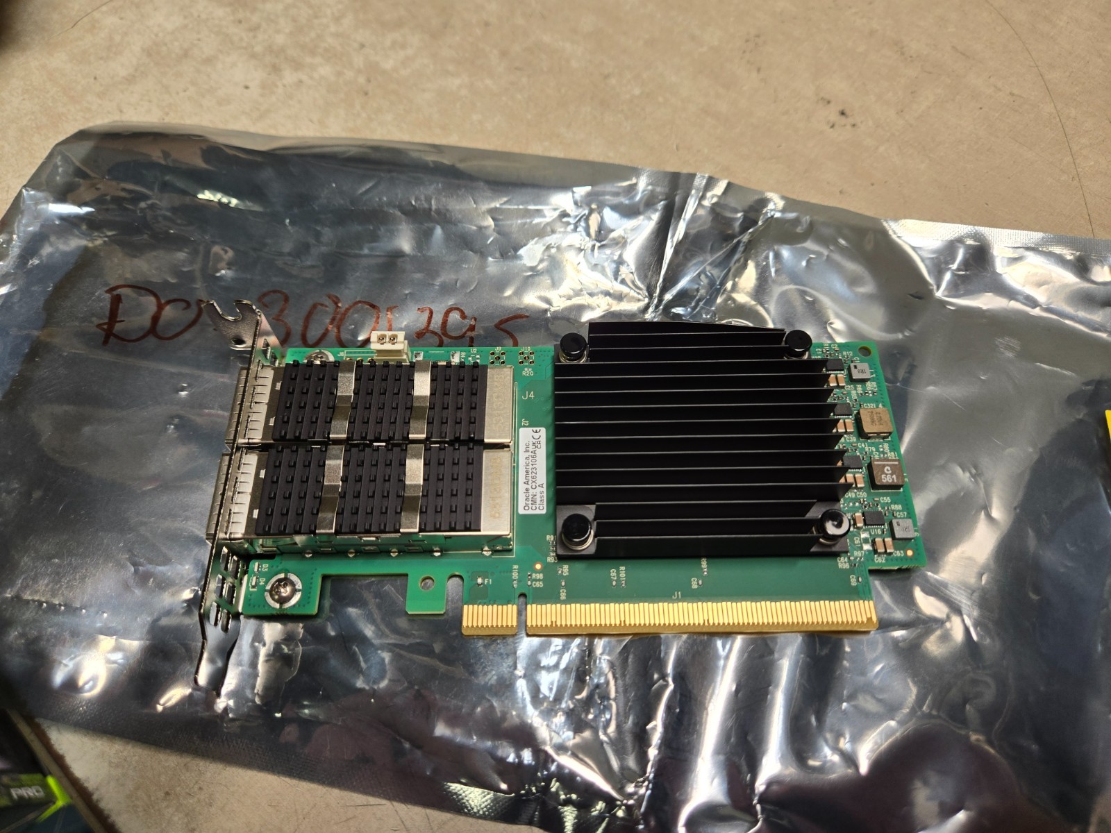 Oracle CX623106A Ethernet Card 8205505 Oracle CX623106A Ethernet Card 8205505