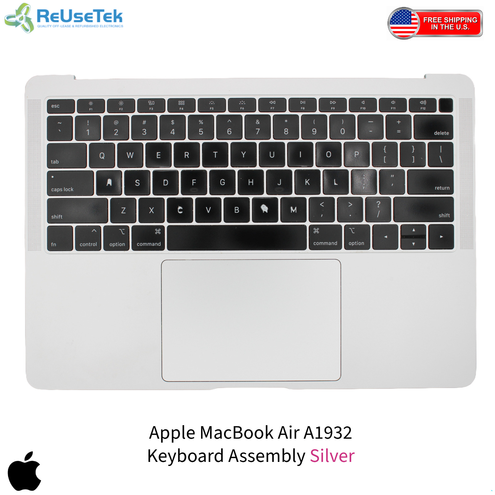 Apple MacBook Air A1932 Keyboard Assembly Silver