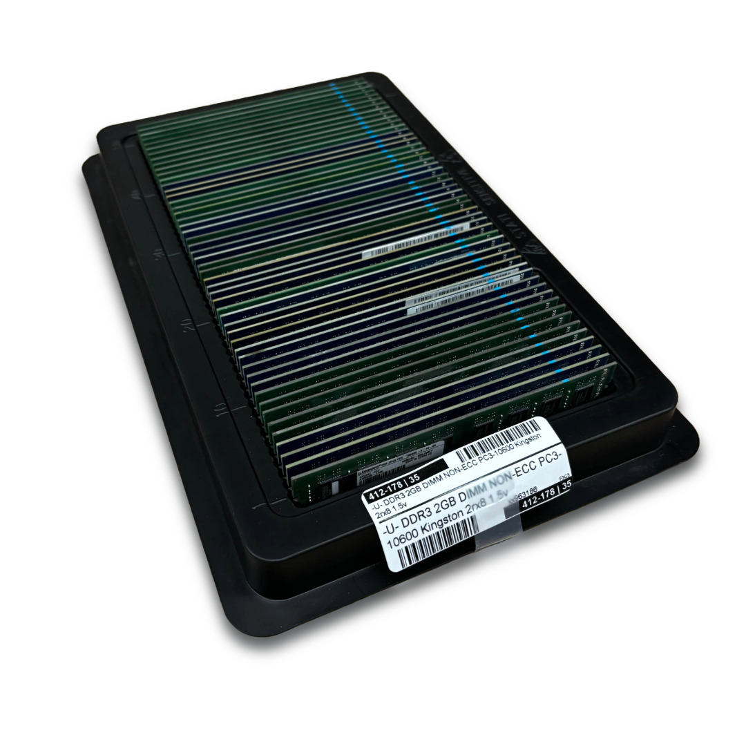BULK 50 LOT Various Brands 2GB DDR3 PC3-10600 2048 Desktop Memory RAM Kit Tested