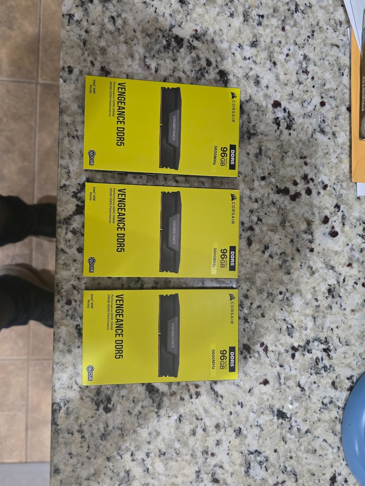NEW SEALED Corsair Vengeance DDR5 96GB 2x48GB 5600MHz CL40 CMK96GX5M2B5600C40