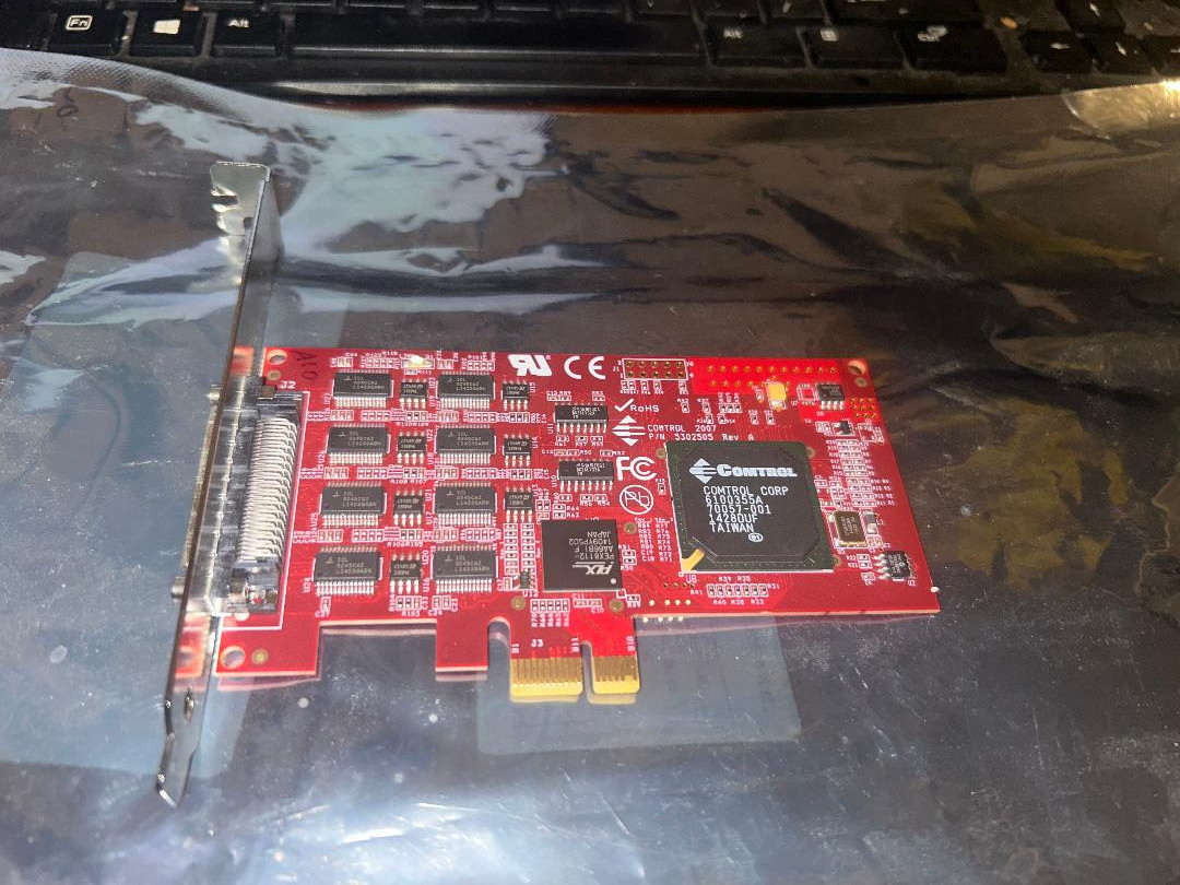 Comtrol 5002505 PCI RocketPort Express Octa Serial Port Expansion Card 5002505G Comtrol 5002505 PCI RocketPort Express Octa Serial Port Expansion Card 5002505G